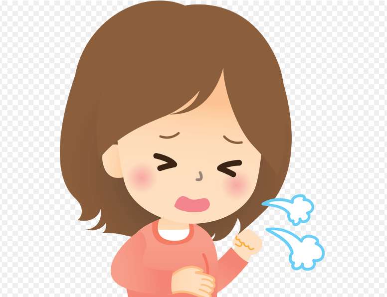 여름감기 재채기