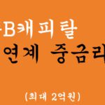 DGB캐피탈 연계 중금리론 혜택 및 신청(최대 2억원)