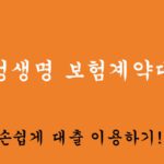 삼성생명 보험계약대출 혜택 및 신청방법: 손쉽게 대출 이용하기!