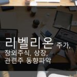 리벨리온 주가, 장외주식, 상장, 관련주 동향파악 및 분석