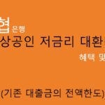 수협은행 Sh소상공인 저금리 대환대출 혜택 및 신청: 기존 대출금의 전액한도