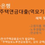 대구은행 DGB주택연금대출(역모기지론) 혜택 및 신청: 고령자를 위한 최고의 대출상품, 노후생활자금 추천,연금방식